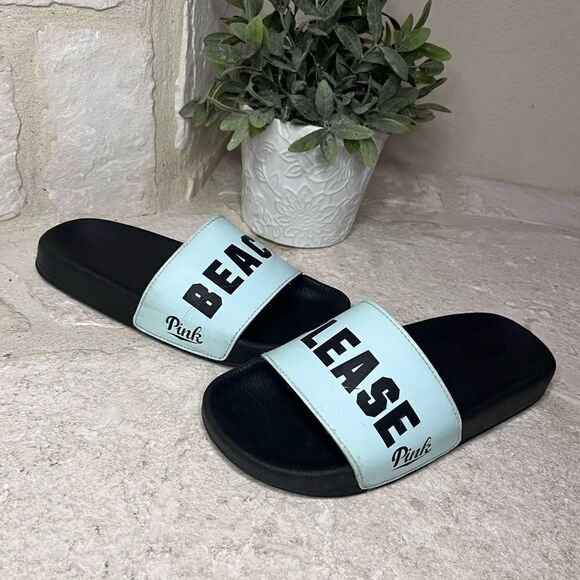 Pink Beach Please slides sz small - Picture 1 of 3
